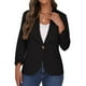 thumbnail image 5 of Conjuntos de trabajo para mujer,Blusa informal lisa de manga larga para mujer, estilo jersey, de poliéster, suave y cómoda, para uso diario, sopatenor, 5 of 8