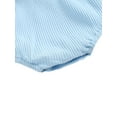 thumbnail image 4 of ITFABS Baby Girls Sleeveless Ribbed Romper,  Newborn Tie-up Arch Bridge Pattern U- Neck Playsuit, 4 of 6