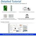 thumbnail image 3 of Freenove Basic Starter Kit for Raspberry Pi 4 B 3 B+ 400, 227-Page Detai Tutorial, Python C Java Scratch Code, 146, 3 of 5