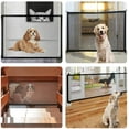 thumbnail image 2 of Dog Safety Gates, Pet Gates, Pet Gates, Retractable Pet Gates For Staircase Kitchen Portable Foldable Install Anywhere,, 2 of 7