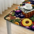 thumbnail image 4 of BANET Fruit Decor Tablecloth Square Tablecloth Table Cloth Waterproof Oil-Proof Dining Room Kitchen Rectangular Table Cover （Rectangle/Square） White, 4 of 7