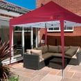 thumbnail image 2 of Toldo plegable Carpa retráctil Impermeable Armored Travel  para exteriores Reforzado 3x3 M Rojo, 2 of 9
