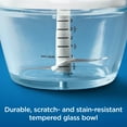 Oster 3Cup Mini Food Chopper with Tempered Glass Bowl
