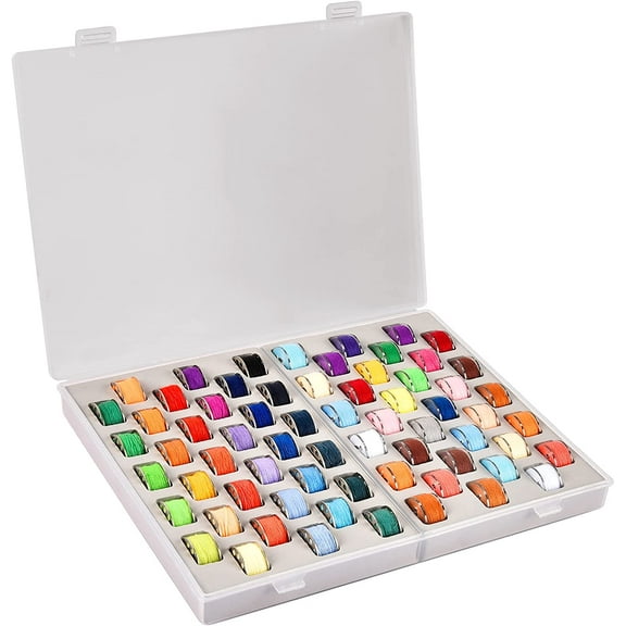 Bobbin Holder Case-66 Pcs Bobbins Thread Storage Organizer Compatible with Brother/for Babylock/for Juki Sewing Machine (Box Only)