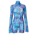 thumbnail image 2 of Txlixc Vestido de verano para mujeres, TUL floral de malla Txlixc moda, 2 of 8