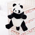thumbnail image 4 of Mochila de felpa Hugo Cute Cartoon Plush Panda Mochila Escolar para viajes, 4 of 10