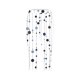 thumbnail image 2 of TaTaai Elastic Wave Design Stretchy Women Tight Yoga Capri Leggings Random Print Non-see-through Breathable Fashion Casual Gym Daily Wear Cropped Pants Gift, 2 of 5