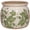 Classic Green, variant on Vintage Floral Pots, Ceramic Garden Pots with Drainag
