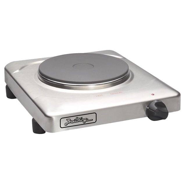 Gama de hierro fundido Cadco PCR-1S Professional de acero inoxidable