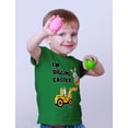 thumbnail image 5 of Tstars Boys Unisex I'm Digging Easter Tractor Kids T Shirt, 5 of 6