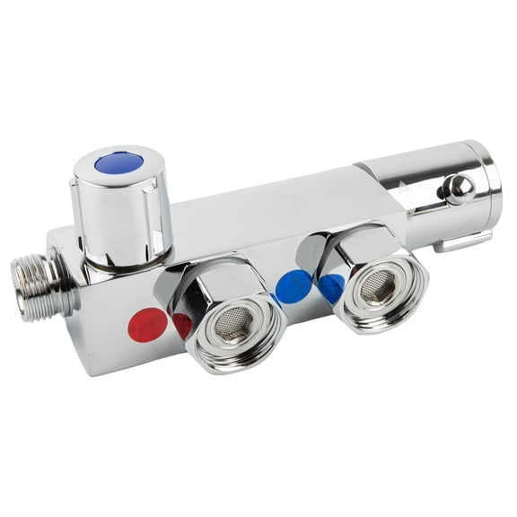1pc Thermostatic Shower Mixer Valve Wall Mounted Home Bathroom Hot And Cold Shower Valve Modern Thermostatic Accessories
