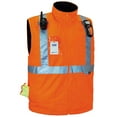thumbnail image 3 of Ergodyne GloWearÂ® 8287 Type R Class 2 Convertible Thermal Jacket, Orange, 4XL, 3 of 4