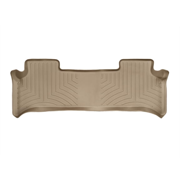 WeatherTech Custom Fit FloorLiners compatible with 2007-2009 Land Rover Range Rover - 2nd Row, Tan