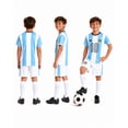 thumbnail image 2 of Quad Seven Boys Athletic Shorts Set Breathable Soccer Jersey Shirt & Soccer Shorts Set 2 Piece, 2 of 6