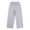 thumbnail image 3 of jiaxiM Boys Wide Leg Sweatpants 4-14Y Open Bottom Baggy Sweat Pants Elastic Drawstring Waist Casual Wear Pants with Pockets, School, Playtime, Travel, Outdoor, 3 of 8