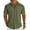 Olive Green, variant on COOFANDY Mens Sage Linen Shirt Short Sleeve Button Down Shirts Summer Beach Dress Shirt
