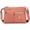Pink, variant on Nylon Crossbody Bag Purse for Women Casual Travel Shoulder Handbag Waterproof Lightweight Satchel Messenger Bags with Lots of Pockets "Red"