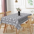thumbnail image 6 of RisChhery Waterproof Rectangle Tablecloth,60x102 inch,Stain Resistant Table Cover,Indoor and Outdoor,Grey, 6 of 6