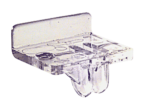CRL Clear Acrylic Front Rest with Divider 