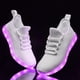 thumbnail image 5 of Zapatos iluminados BosenHulu para mujer y hombre con carga USB LED, 5 of 9