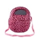 thumbnail image 1 of Viaje con estilo con la bolsa transportadora para mascotas Leopard Pink para hámsteres, ratas, gatos, erizos, conejos y hurones, 1 of 2