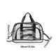 thumbnail image 3 of Xihbxyly Bolsa de Viaje Transparente, con Separación de Humedad y Humedad, Ideal para Viajar En Avión, Ideal para Gimnasio, con Correas Ajustables, Multiusos, Ideal para Viajes de Fin de Semana, 48 X, 3 of 6