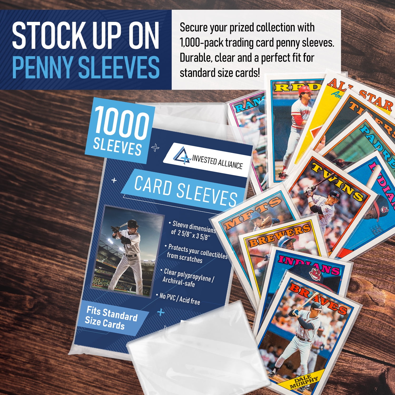 Card Sleeves | Penny Sleeves. Baseball Card Sleeves. Jamaica | Ubuy