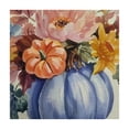 thumbnail image 4 of BANET Bordered Thanksgiving Tabletop, Fall Pumpkin and Print Easy Care Fabric, , Table cover 52*52, 4 of 8