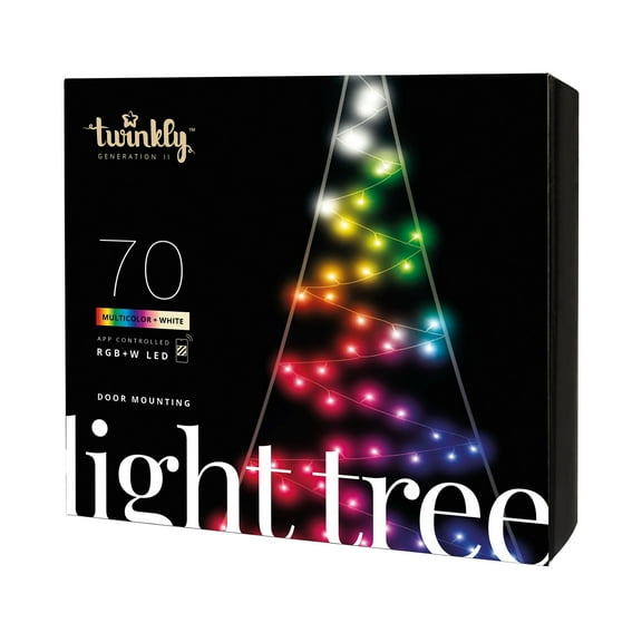 Twinkly 6.5ft Light Tree Smart LED Holiday Lighting Decoration 70 RGB and White LEDs