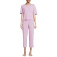 thumbnail image 2 of Secret Treasures Women's and Women's Plus Sleep Top and Pants, 2-Piece, 2 of 5