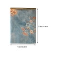 thumbnail image 3 of MasteelfCA Cloth Book Cover Decorative Notebook Cover Practical Cloth Book Sleeve Washable Book Protector, 3 of 8