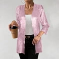 thumbnail image 4 of BUIGTTKLOP Lighweight Cardigans for Women 3/4 Length Sleeve Open Front Cardigans Loose Casual Outwear Fall Clothes 2026, 4 of 8