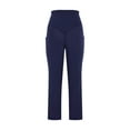 thumbnail image 6 of High Waisted Leggings for Women Buttery Soft Full Length Capri Workout Yoga Pants with Pocket Navy L, 6 of 7