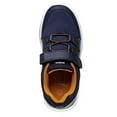 thumbnail image 3 of Avalanche Boys' Sneakers- Lightweight Tennis Breathable Athletic Running Shoes (Little Kid) - Navy/Orange,2, 3 of 7