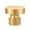 PVD Polished Brass, variant on CHBU15 Button Tip; Satin Nickel Finish