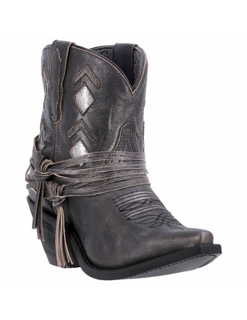Laredo Lad 12 Women Pointed Toe Leather Black Western Boot 