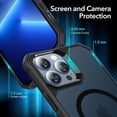 thumbnail image 6 of for iPhone 14 Pro Case, Compatible with MagSafe, Shockproof Military-Grade Protection, Yellowing Resistant, Magnetic Phone Case for iPhone 14 Pro, Classic Hybrid Case (HaloLock),, 6 of 18