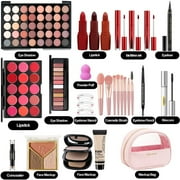 AOLIKOKO All In One Makeup Kit,Makeup Kit for Women Full Kit,Multipurpose Womens Makeup Sets,Beginners and Professionals Alike,Easy to Carry