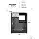 thumbnail image 5 of Gabinete Archivero Organizador de Oficina, Almacenamiento Multifuncional con Puertas, Diseño Moderno y Resistente para Hogar u Oficina., 5 of 5