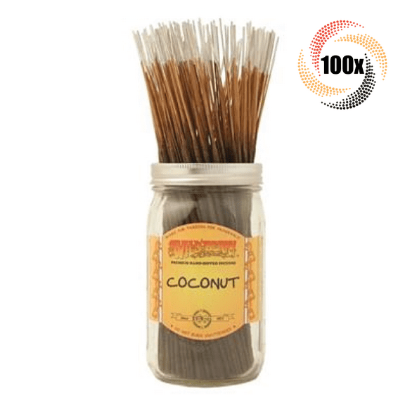 100x Wild Berry Coconut Incense Sticks ( 100 Sticks ) Wildberry Fast Shipping!