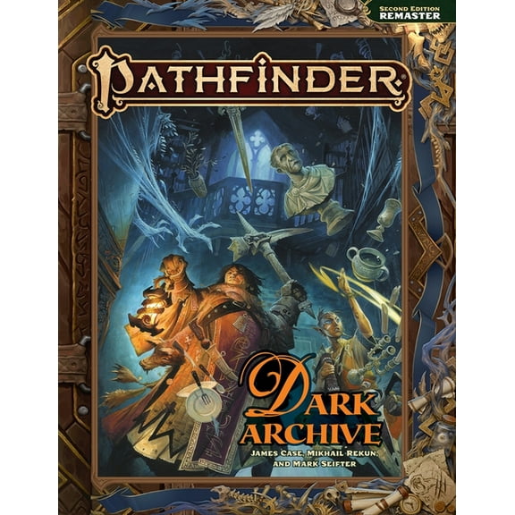 Pathfinder Second Edition Remaster Ruleb Pathfinder Dark Archive (Remastered), (Hardcover)