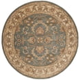 thumbnail image 2 of Safavieh Heritage Cheshunt Oriental Wool Area Rug, Blue/Beige, 8' x 8' Round, 2 of 8