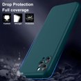 thumbnail image 2 of for Samsung Galaxy S21 FE Case, Thin Liquid Silicone Case with Lanyard,Shockproof,Slim Phone Case for Galaxy S21 FE, Full Body Screen Camera Protective Cover-Green 3-sam s21fe-04, 2 of 14