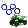 thumbnail image 4 of ATV Wheel Hub Trim  Cover for 7 Inch Tires Universal Plastic Go Kart Rim Hub Shield, 4 of 7
