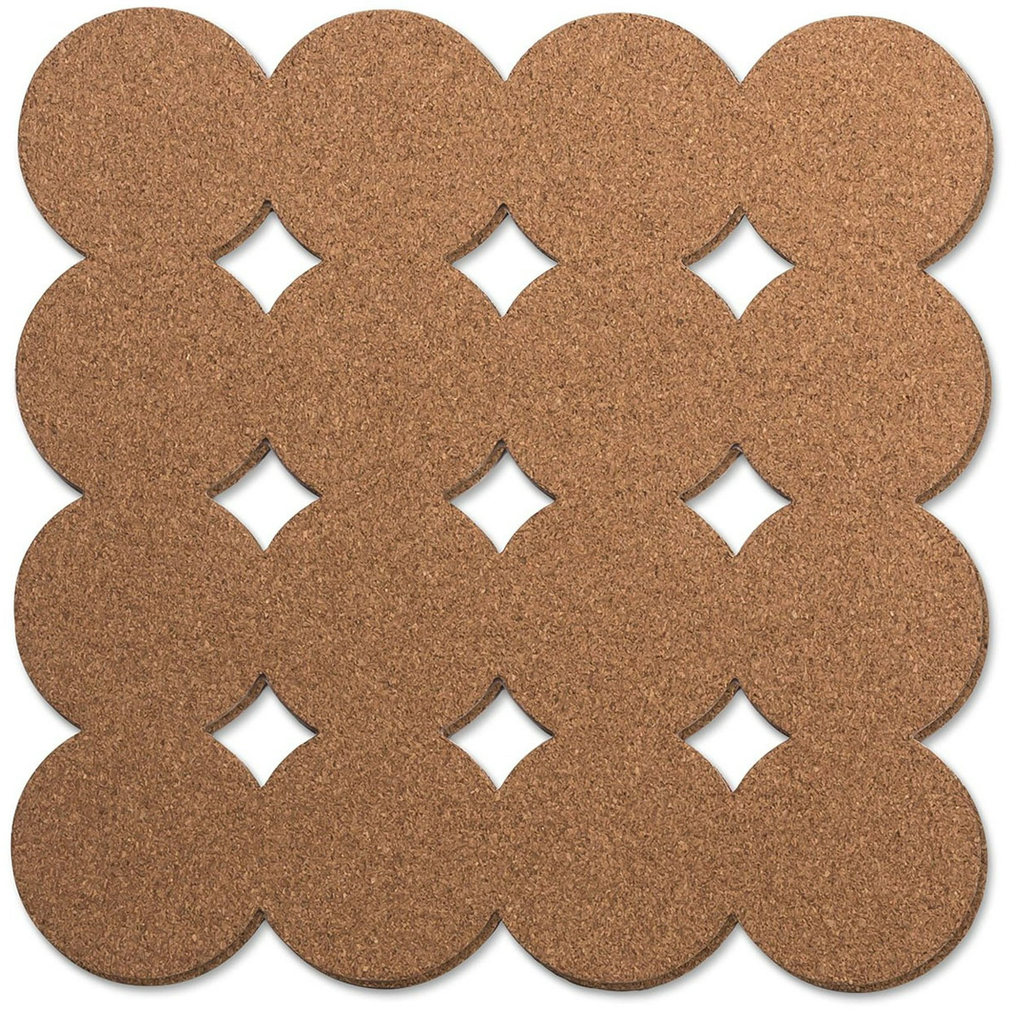 U Brands Fashion Craft Cork Tiles 12 X 12 Inches 2 Pack