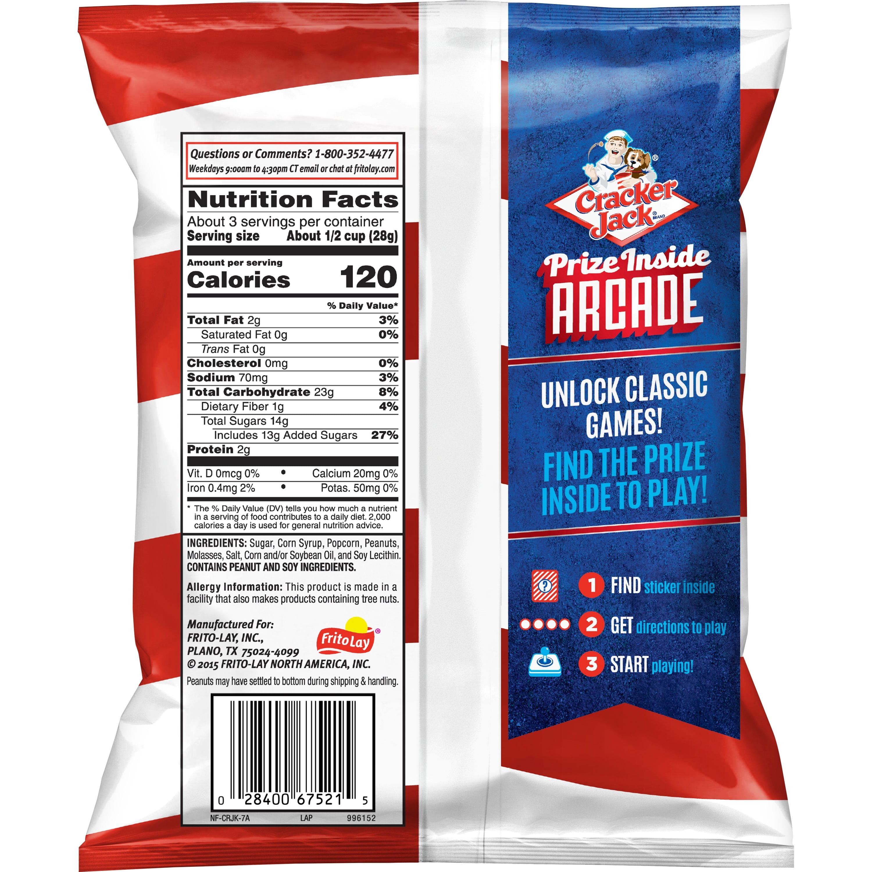 Cracker Jack The Original 3 1/8 oz