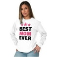 thumbnail image 3 of Cute Mothers Day Best Mom Ever Mommy Women Plus Size Long Sleeve Graphic Tee Brisco Brands 2X, 3 of 5