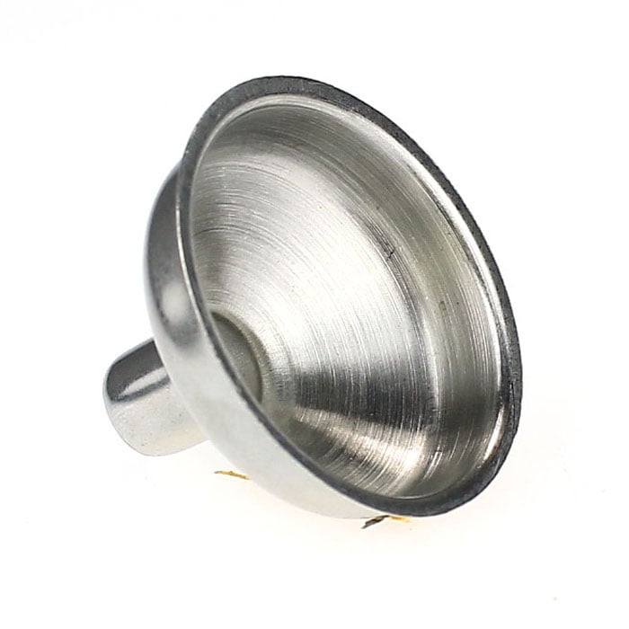 Pack of 2 Stainless Steel Funnel For All Kinds Of Hip Flasks Filling Cooking USA 