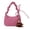Pink, variant on Casual Shoulder Handbag, Retro Fashion Underarm Bag for Daily Commute and Shopping for Women and Teen Girls (9x3x5 Inch)