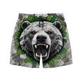 thumbnail image 4 of Kakii Men's Novelty Beach Shorts Quick Dry Swimwear Sports Running Swim Board Shorts, 4 of 8